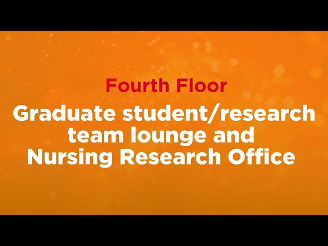 Graduate student/research team lounge and Nursing Research Office