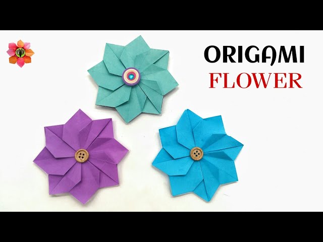 Origami Flower - DIY Tutorial - 61