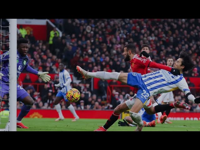 Manchester United vs Brighton at old Trafford