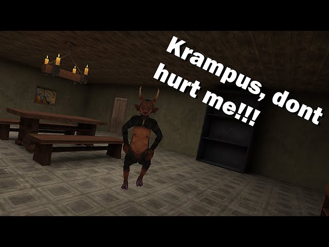 Krampus Locked Me Up (Krampus Horror Game)