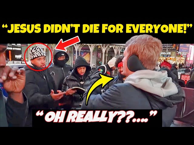 Street Preacher DISMANTLES Hebrew Israelites￼ in Time Square! (This Was Crazy!)🤪