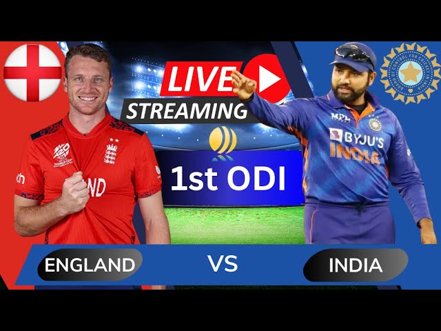 India vs England, 1st ODI | Live Cricket Match Today | IND vs ENG Live Match Today | IND vs ENG