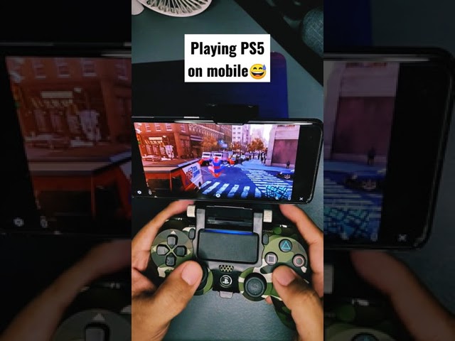 playing PS5 on mobile | remote play on android #shorts #ps5 #remoteplay #playstation