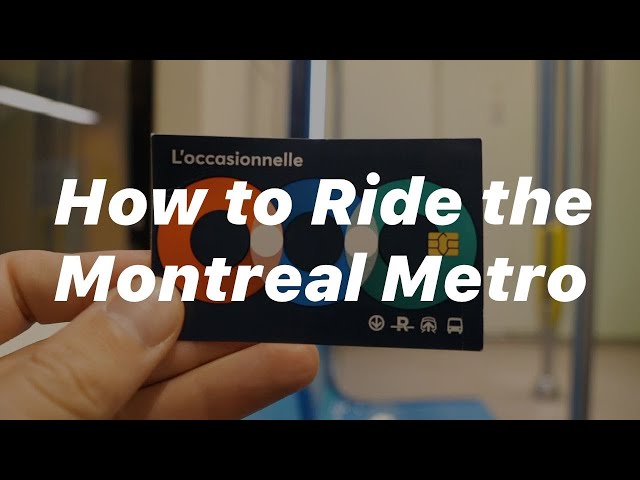 How to Ride the Montreal Metro (for tourists)