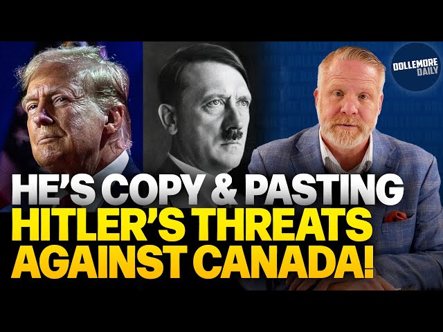 Donald Trump QUOTED HITLER IN OVAL OFFICE as Pretense to Invade Canada!!!