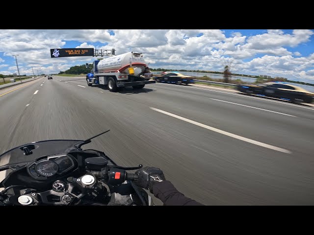 quick highway run (definitely 0 close calls)