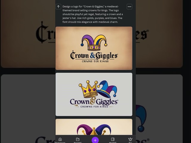 Canva AI Creates Logos in seconds! 🔥 #Canva #AI #LogoGenerator