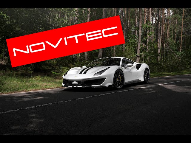 Ferrari 488 Pista with Upgrades from Novitec