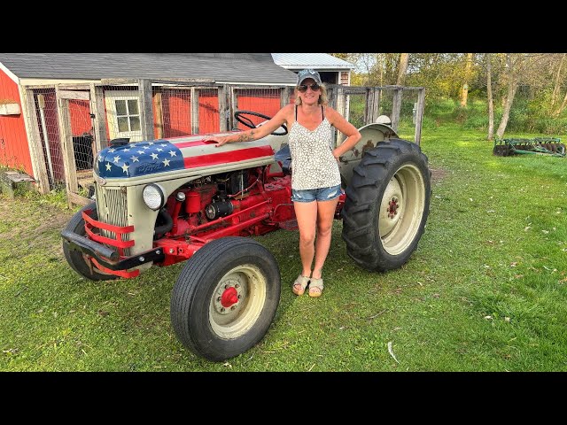 First Time Driving The Tractor Like a PRO | Ford 8N Tractor