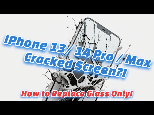 IPhone 13 Pro & 14 Pro & Max Display Glass Repair - Glass Replacement Only!