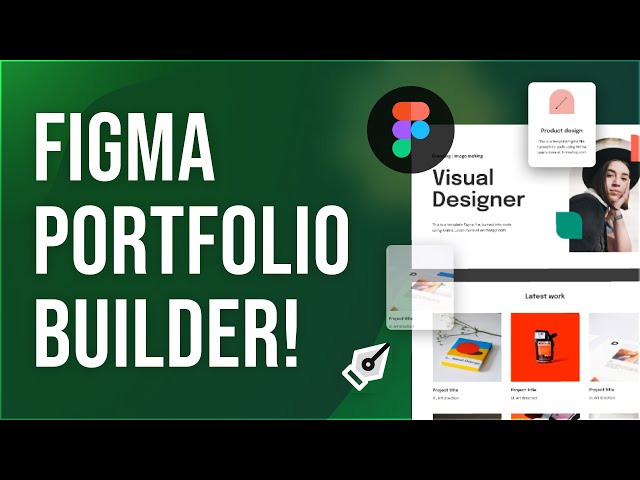 Figma Portfolio Builder! - Build a Design Portfolio in Seconds 🤯