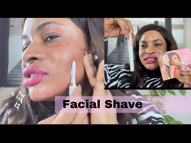 I SHAVED MY FACE AND THIS HAPPENED!! | Dermaplaning At Home| Beauty By Alima