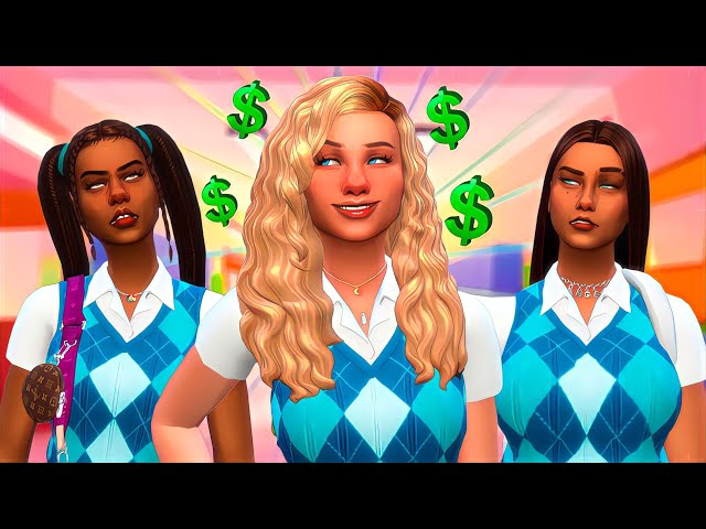 A MENINA QUE FINGIA SER RICA | HISTÓRIA - The Sims 4