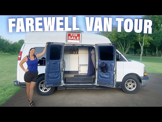 SELLING the Van That LAUNCHED my YouTube Channel | VAN TOUR