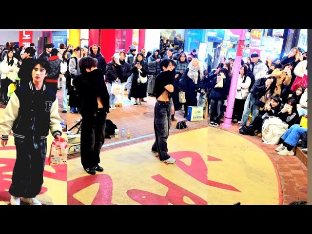 [STREET ARTIST] ONE OF. WITH AUDIENCE. INTERACTIVE HONGDAE BUSKING. 250213.