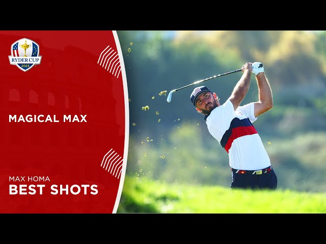 Max Homa's Best Shots | 2023 Ryder Cup