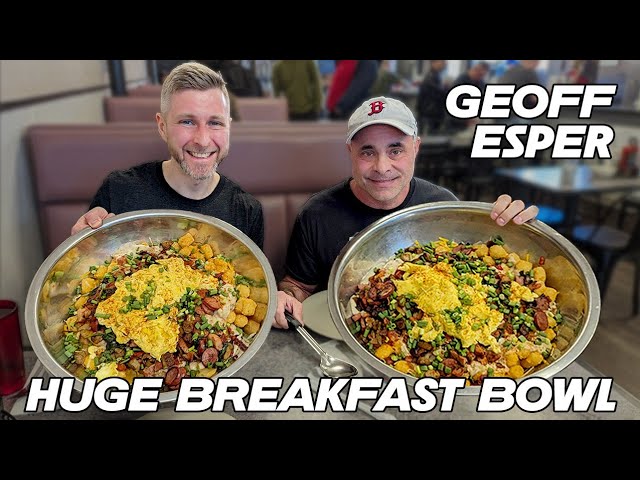 THE GIANT "GEOFF ESPER" AMERICAN BREAKFAST CHALLENGE  @geoffesper