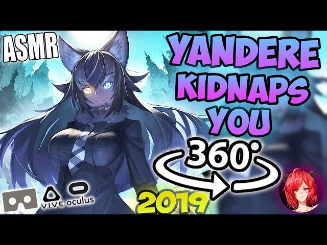 Yandere Wolf Girl Kidnaps You~ [ASMR] 360: Yandere Roleplay 360 VR