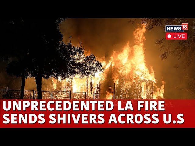 Los Angeles Fire Today Live | Death Toll Continues To Rise In California Fire | US News Live | N18G