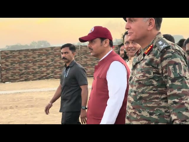 CM Fadnavis inaugurates Know Your Army Exhibition in Pune