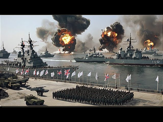 5 MINUTES AGO! England Surrenders, After British Navy Successfully Destroyed by Russia