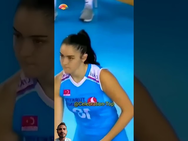 Zehra Gunes _ In Action #zehragunes #volleyball #turkish #new #shorts #sports #viralvideo