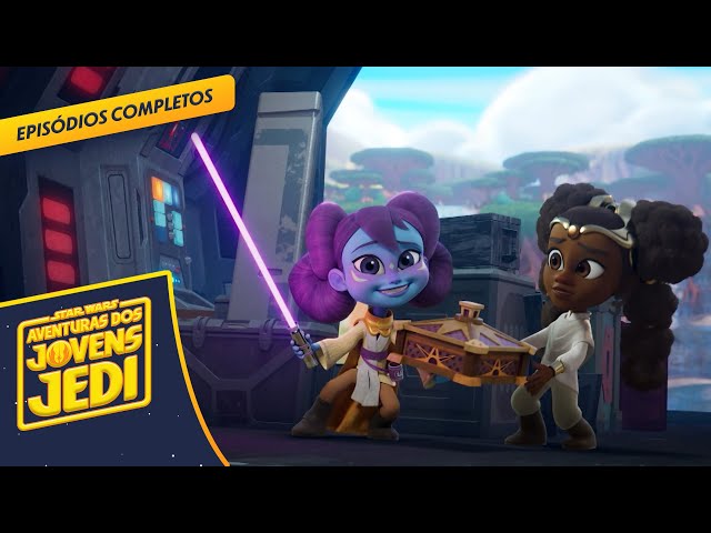 STAR WARS | AVENTURAS DOS JOVENS JEDI | A princesa e os Jedi + O dia ruim de Kai