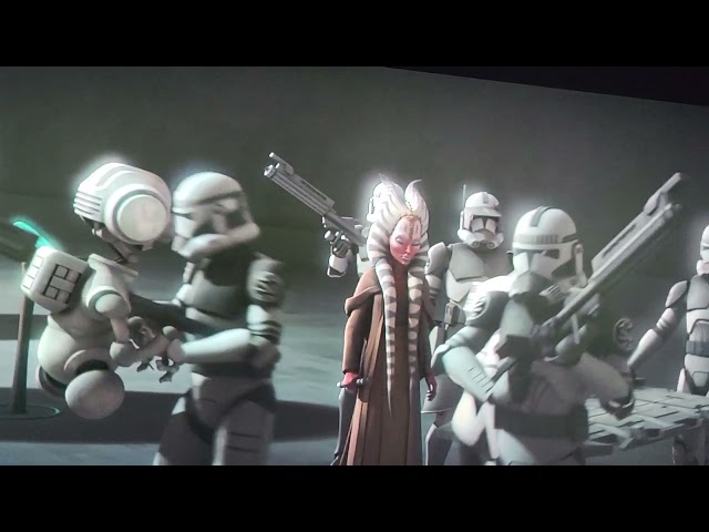 Mistake in Star Wars clone wars series