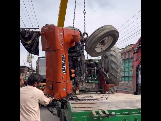 Fiat Tractor Broken Into Pieces Restoration #tractor #restoration #shorts