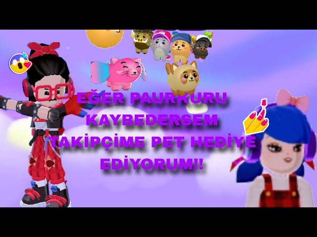 PK XD AMA KAYBERSEM TAKİPÇİME PET HEDİYE EDİYORUM!!