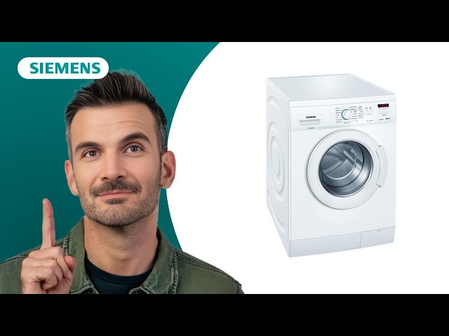 Slik løser du P feilmelding på Siemens iQ100 vaskemaskin