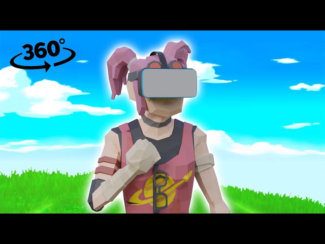 World's FIRST 360 Video! | 1V1.LOL VR #Shorts