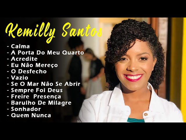 Kemilly S A N T O S CD COMPLETO SO AS MELHORES | TOP MÚSICAS GOSPEL MELHORES 2024