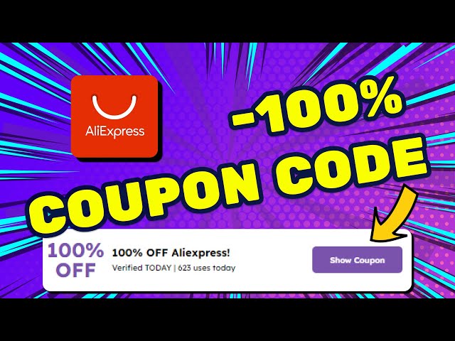 NEW AliExpress COUPON CODE 2025 | Get 100% OFF Discount Code | Use These AliExpress Promo Codes!