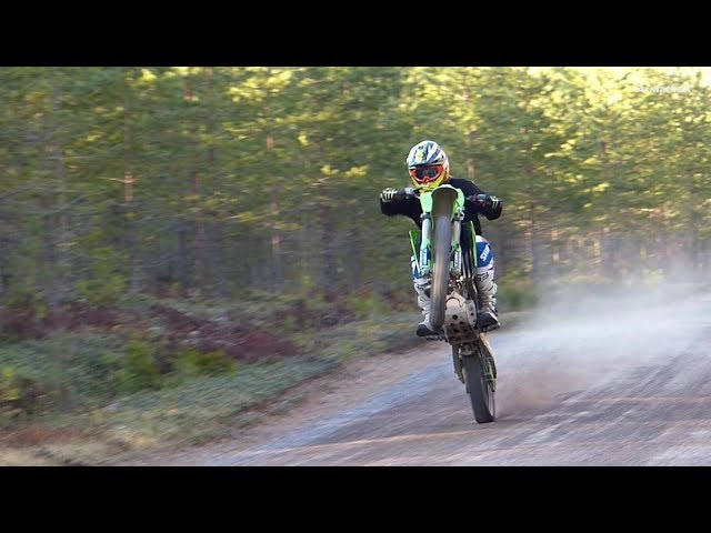 Sweet 4 Stroke Sounds of KX250F DirtBike