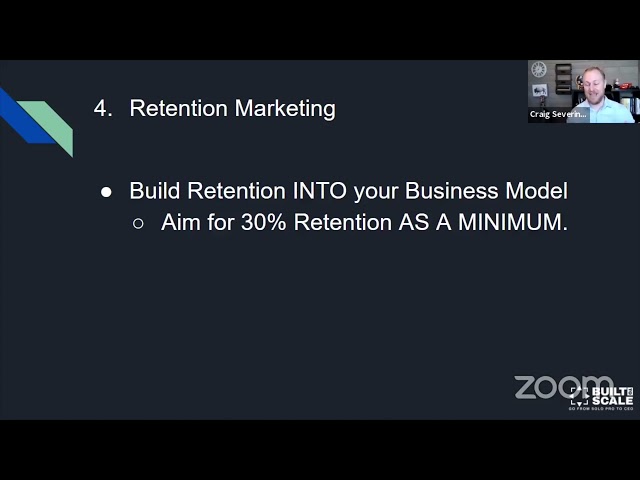 Retention vs. Sales - how to gain traction in your business FAST