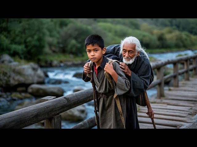 カンフー映画：心優しい少年が老人を助け、その老人が隠れた達人であることが判明し、彼の運命を変える！