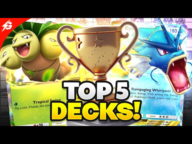 Top 5 Decks in January 2025! (Pokemon TCG Pocket)