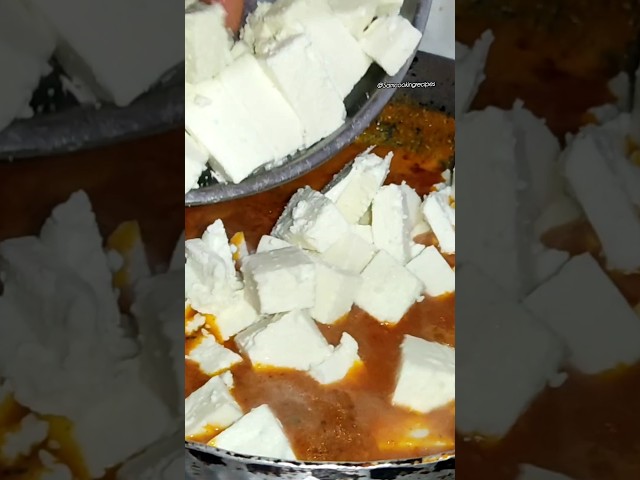 Paneer makhni recipe 💖||#paneermakhani #punjabi #recipe #shorts