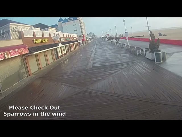 Ocean City, MD Boardwalk Cam ~ Maryland beach live webcam ~ ocean city boardwalk live cam