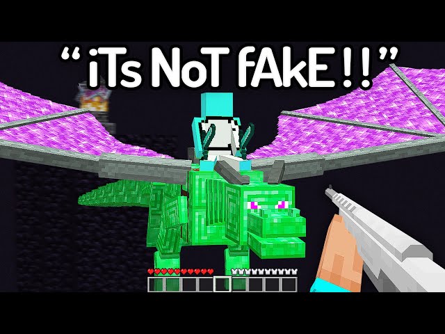 The FUNNIEST FAKE Minecraft Speedruns EVER...