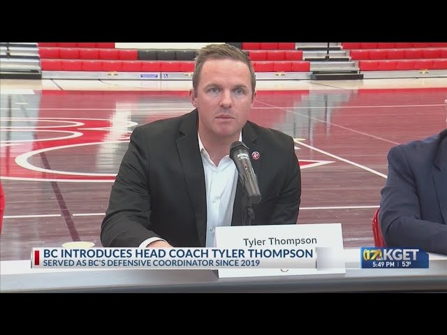 Bakersfield College names Tyler Thompson as head coach of football team