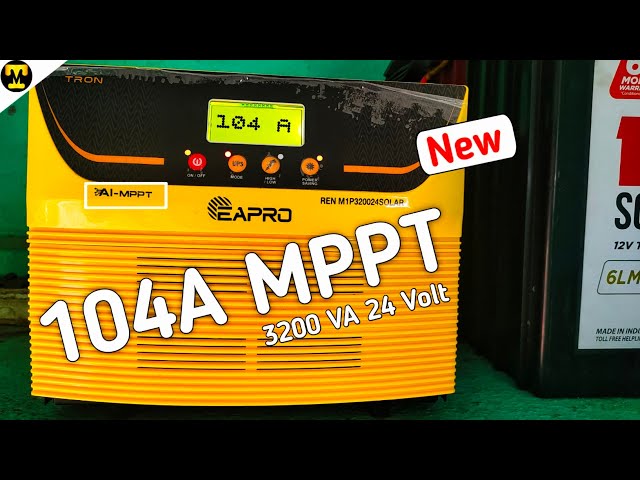 EAPRO TRON AI MPPT 104A 3200VA Inverter 24 Volt Review