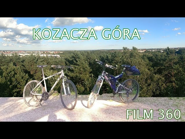 Przejażdżka do punktu widokowego "Kozacza Góra" z kamery 360