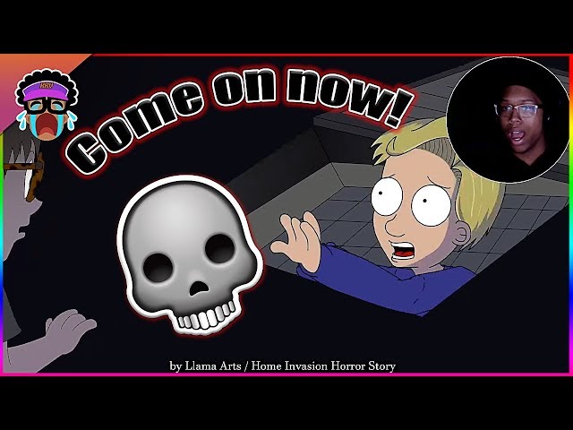 Home Invasion Horror Story Animated by Llama Arts | Reaction