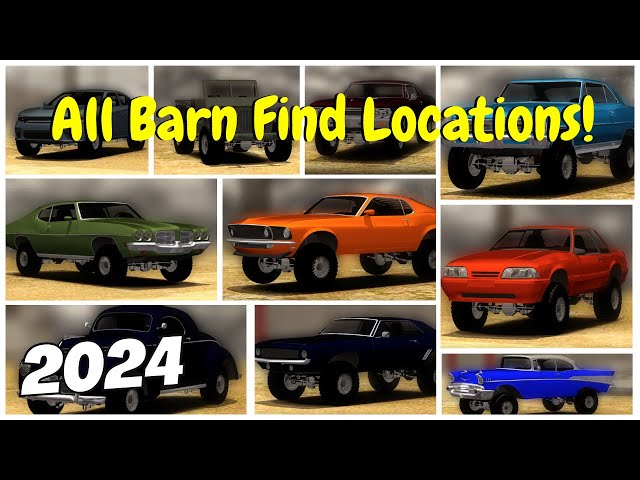 Offroad Outlaws (All 14 Barn Find Locations!!)