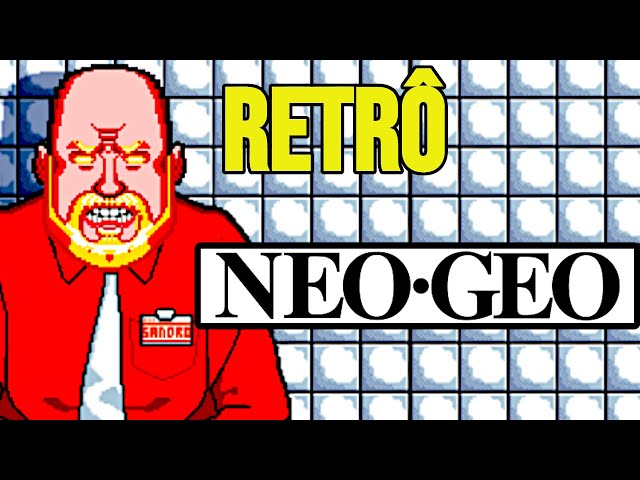 💻SABADÃO: NEOGEO Land em um NEO GEO AES Real!