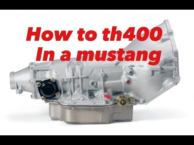 How to TH400 swap a foxbody mustang, turbo 400 to SBF