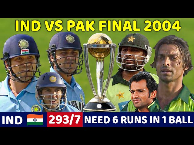 INDIA VS PAKISTAN 5TH ODI 2004  FULL MATCH HIGHLIGHTS | MOST SHOCKING MATCH EVER ROHIT MS DHONI YUVI