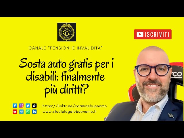 Sosta auto gratis per i disabili: finalmente più diritti?